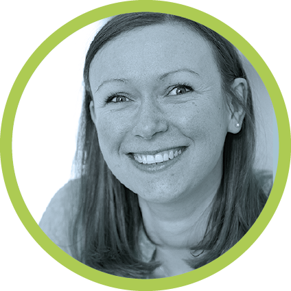 Sina Allkemper als Coach bei der Begleitung in der Natur.